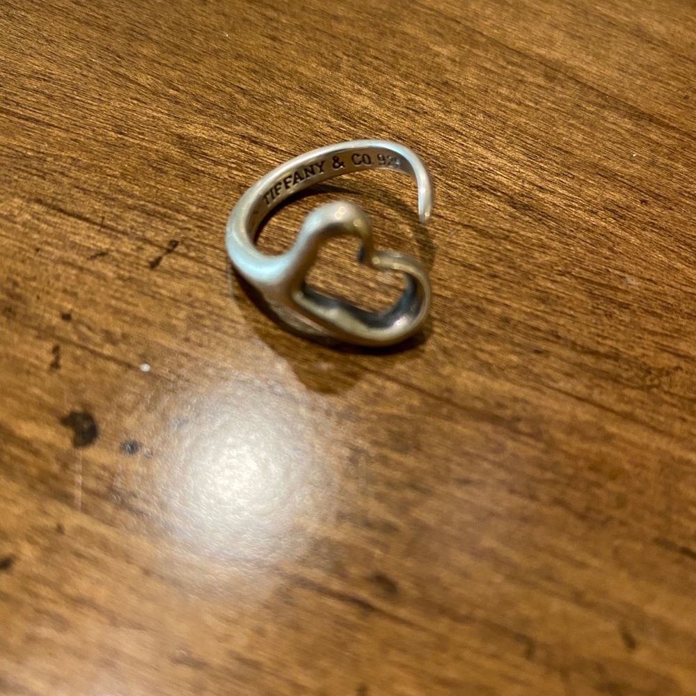 TIFFANY & CO Open Heart Ring